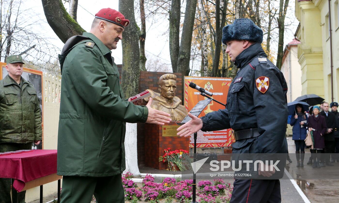 Monument to Great Patriotic Wart hero Nikolai Mamonov unveiled in Kalinigrad