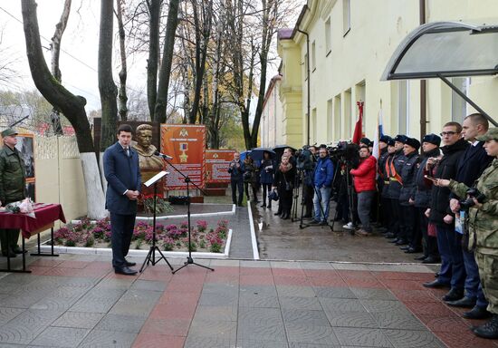 Monument to Great Patriotic War hero Nikolai Mamonov unveiled in Kalinigrad