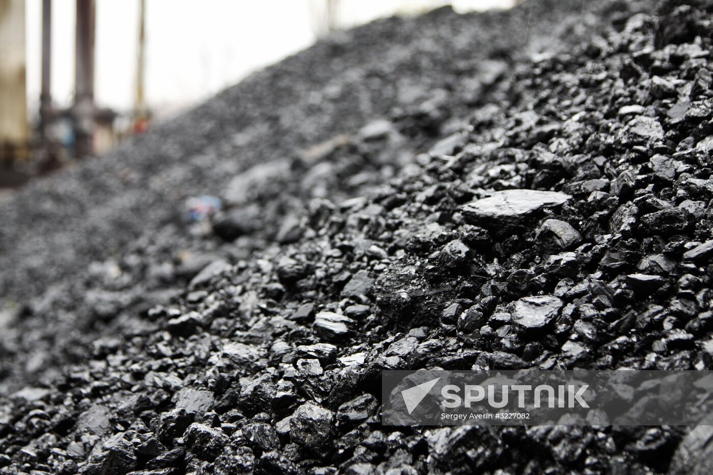 Komsomolets Donbassa coal mine in Donetsk Region
