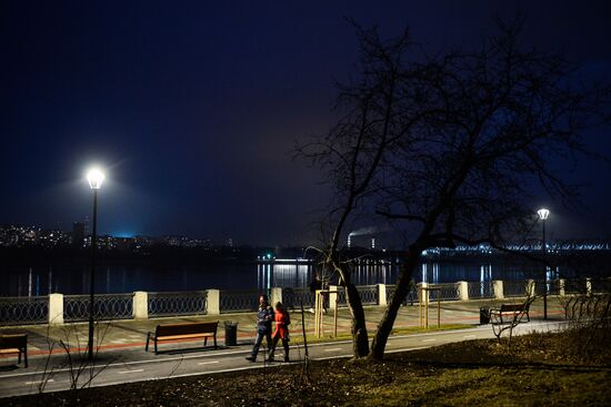 Mikhailovskaya Embankment re-opens in Novosibirsk