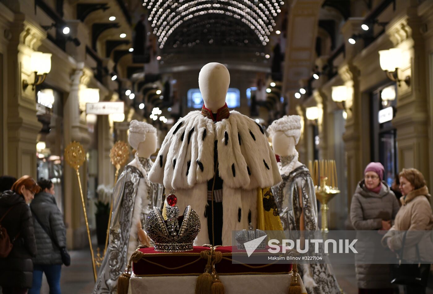 Exhibition of outfits from Alexei Uchitel's movie "Matilda"