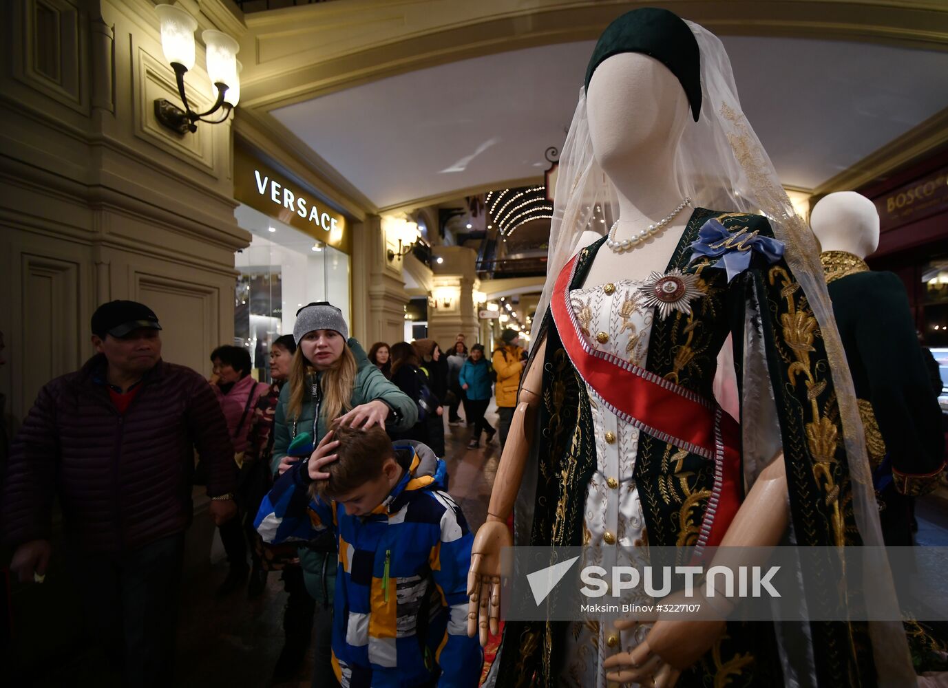 Exhibition of outfits from Alexei Uchitel's movie "Matilda"