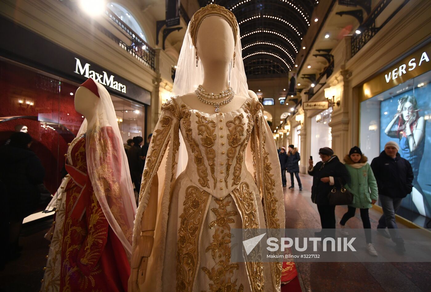 Exhibition of outfits from Alexei Uchitel's movie "Matilda"