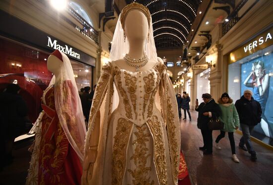 Exhibition of outfits from Alexei Uchitel's movie "Matilda"