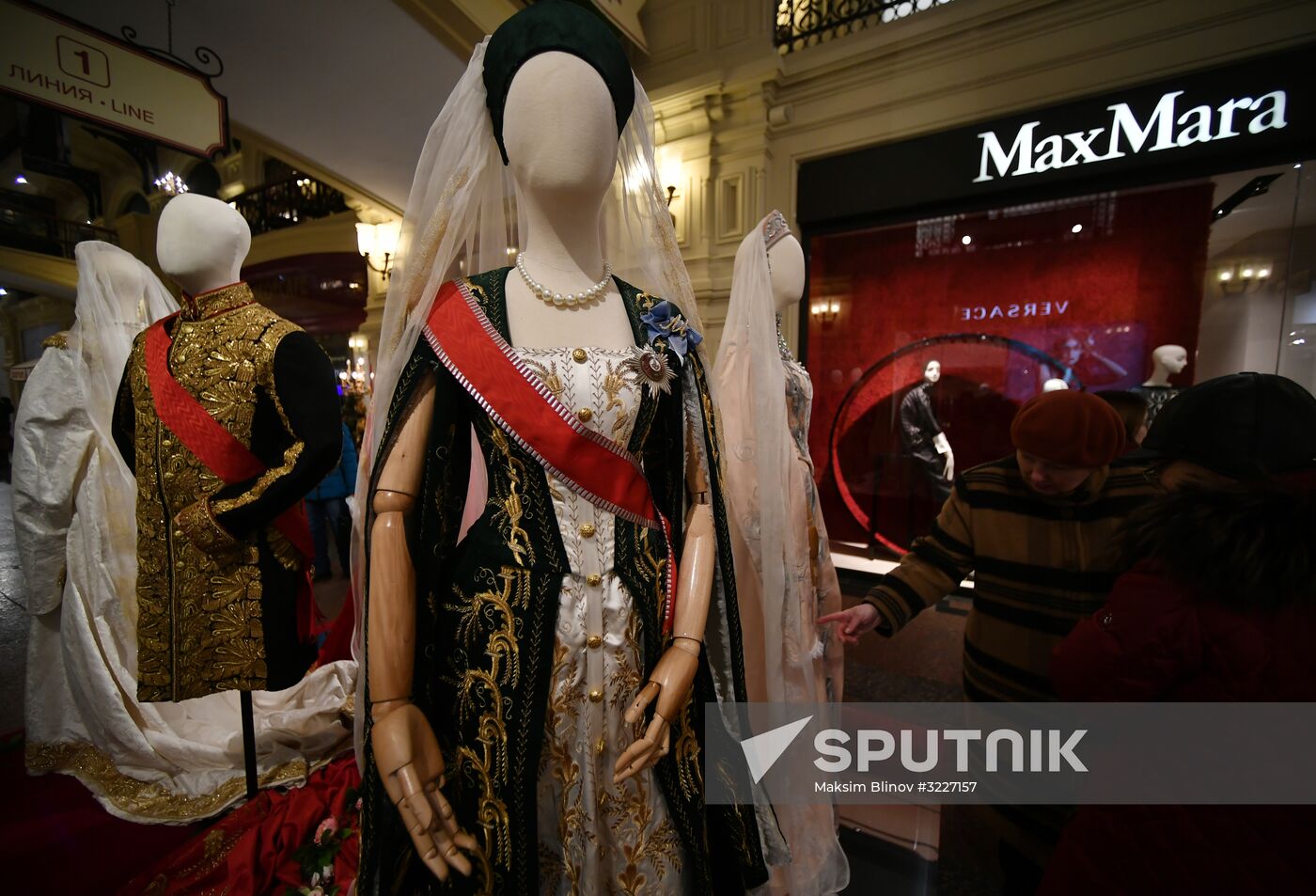 Exhibition of outfits from Alexei Uchitel's movie "Matilda"