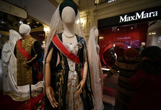 Exhibition of outfits from Alexei Uchitel's movie "Matilda"