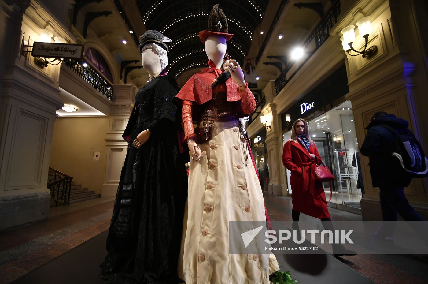 Exhibition of outfits from Alexei Uchitel's movie "Matilda"