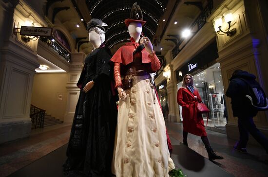 Exhibition of outfits from Alexei Uchitel's movie "Matilda"