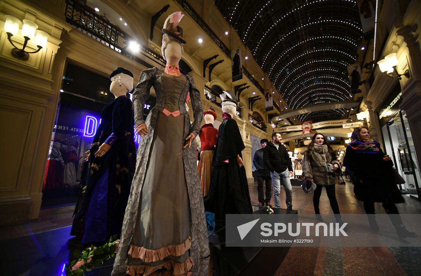 Exhibition of outfits from Alexei Uchitel's movie "Matilda"