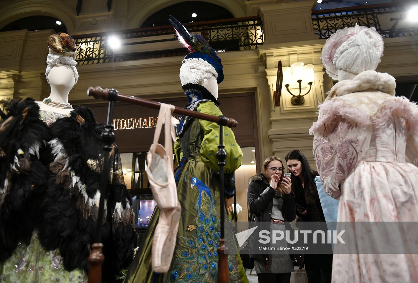 Exhibition of outfits from Alexei Uchitel's movie "Matilda"