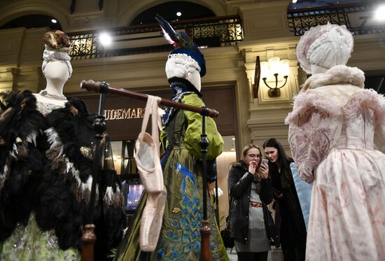 Exhibition of outfits from Alexei Uchitel's movie "Matilda"