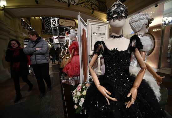 Exhibition of outfits from Alexei Uchitel's movie "Matilda"