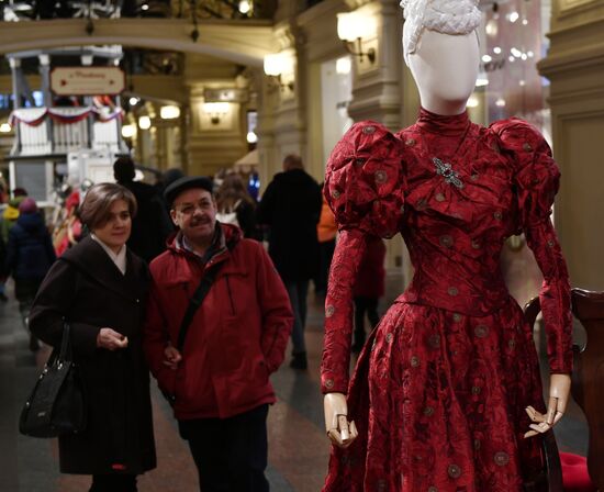 Exhibition of outfits from Alexei Uchitel's movie "Matilda"