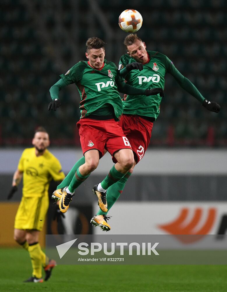 Football. Europa League. Lokomotiv vs. Sheriff