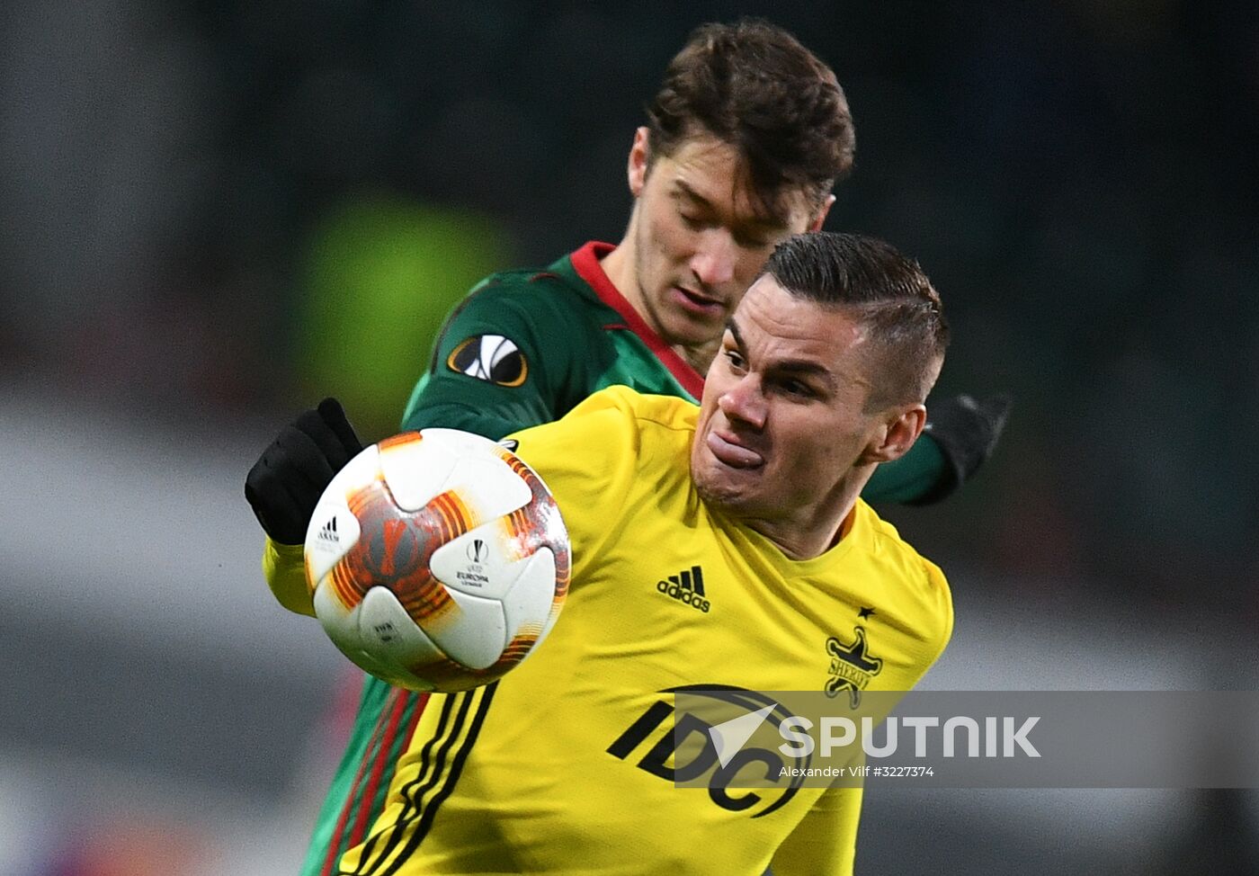 Football. Europa League. Lokomotiv vs Sheriff