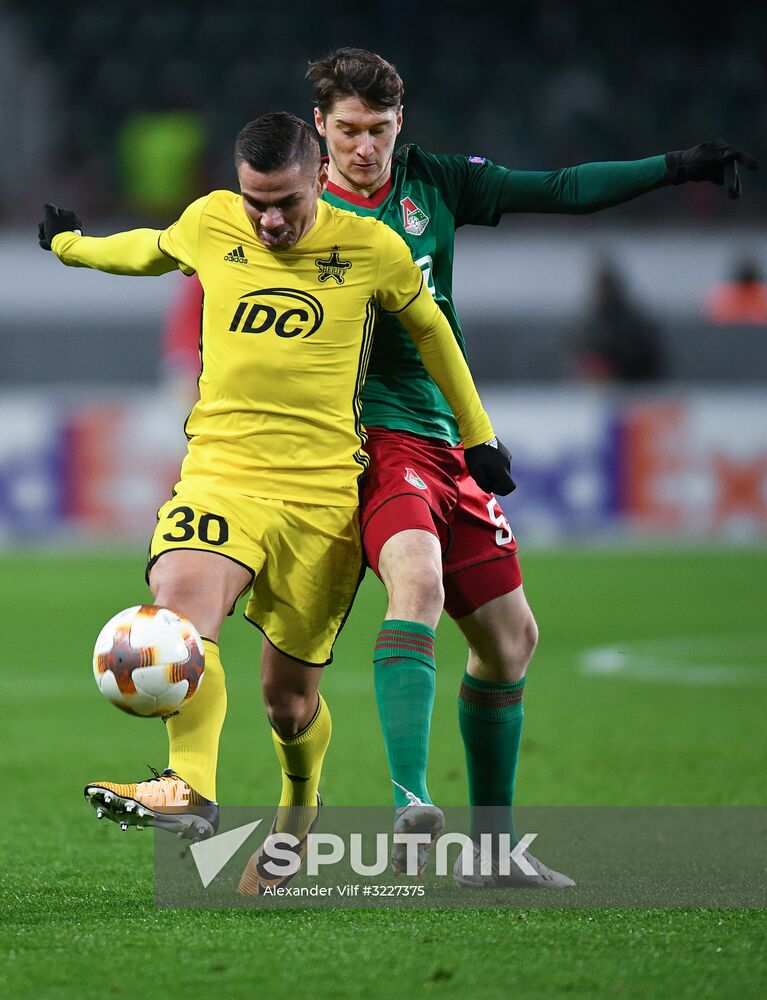 Football. Europa League. Lokomotiv vs. Sheriff