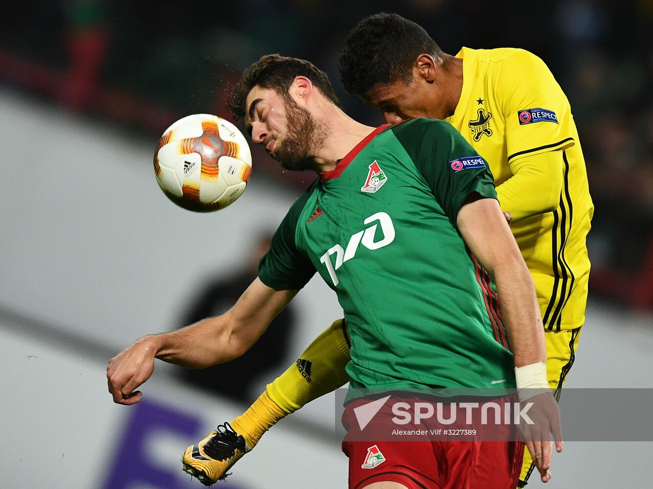 Football. Europa League. Lokomotiv vs Sheriff