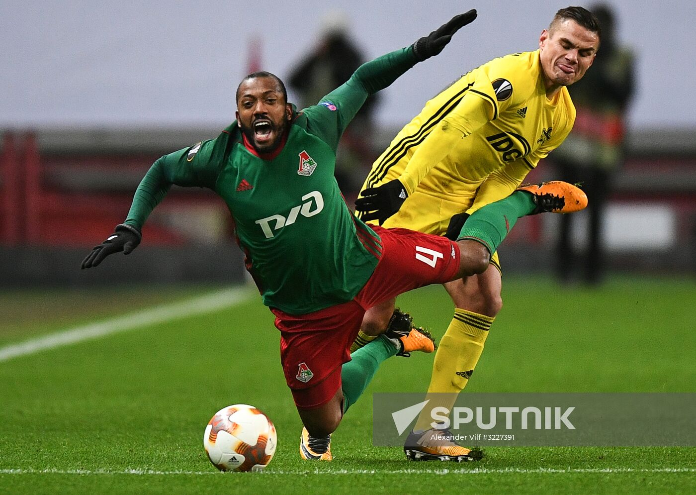 Football. Europa League. Lokomotiv vs Sheriff