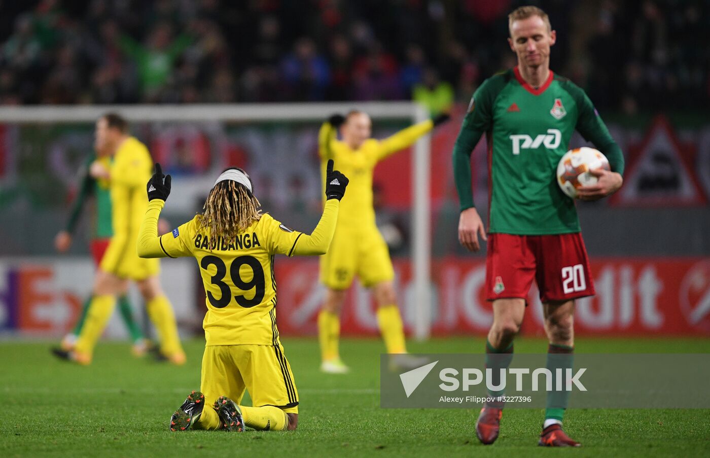 Football. Europa League. Lokomotiv vs Sheriff