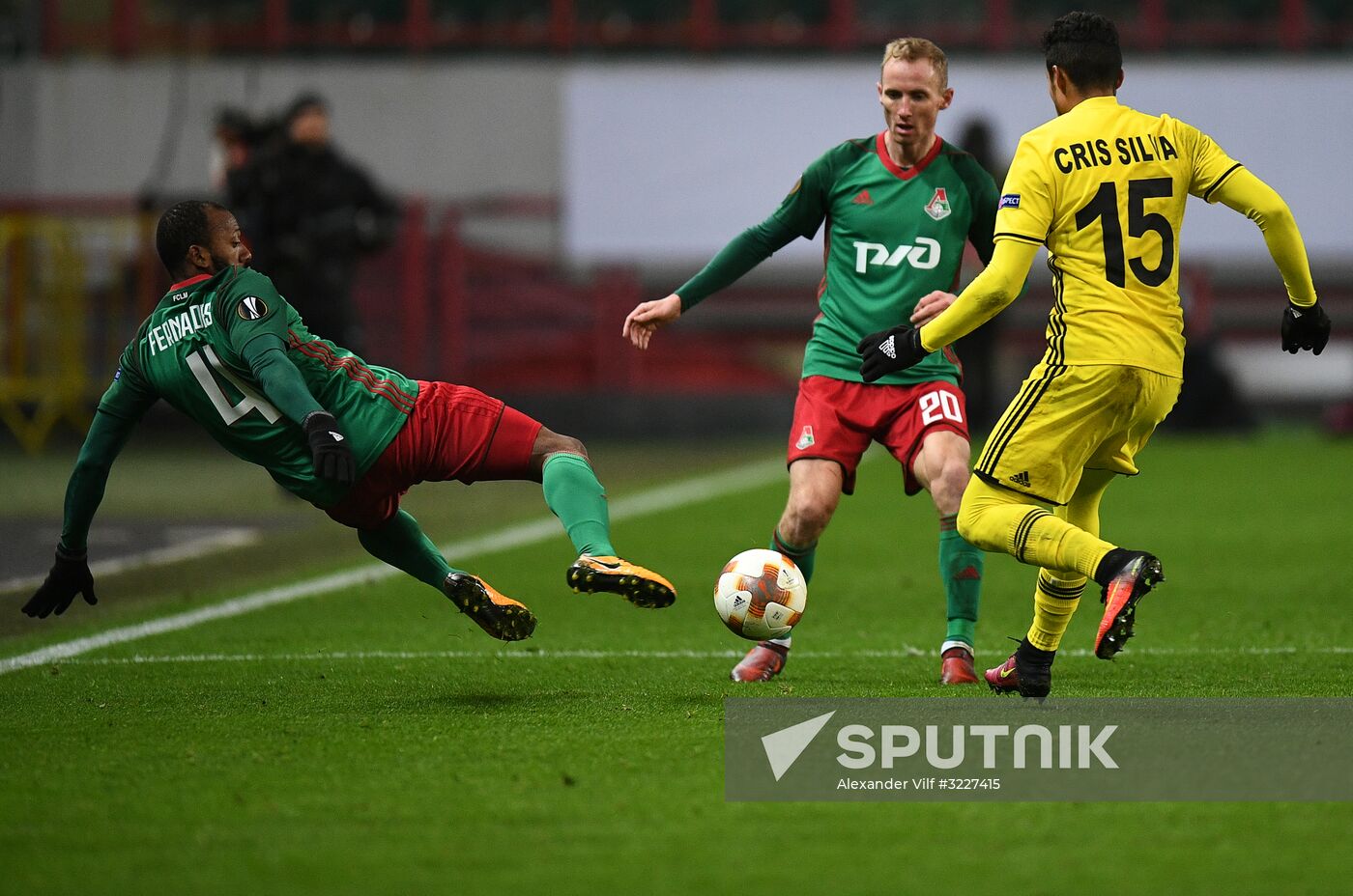 Football. Europa League. Lokomotiv vs Sheriff