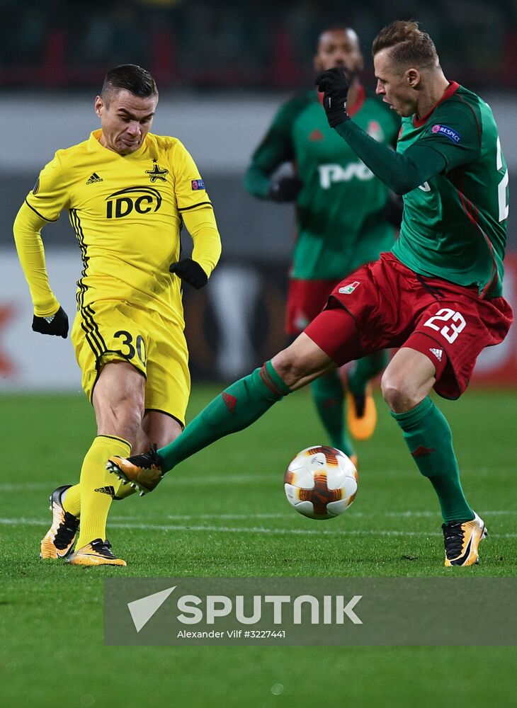 Football. Europa League. Lokomotiv vs. Sheriff