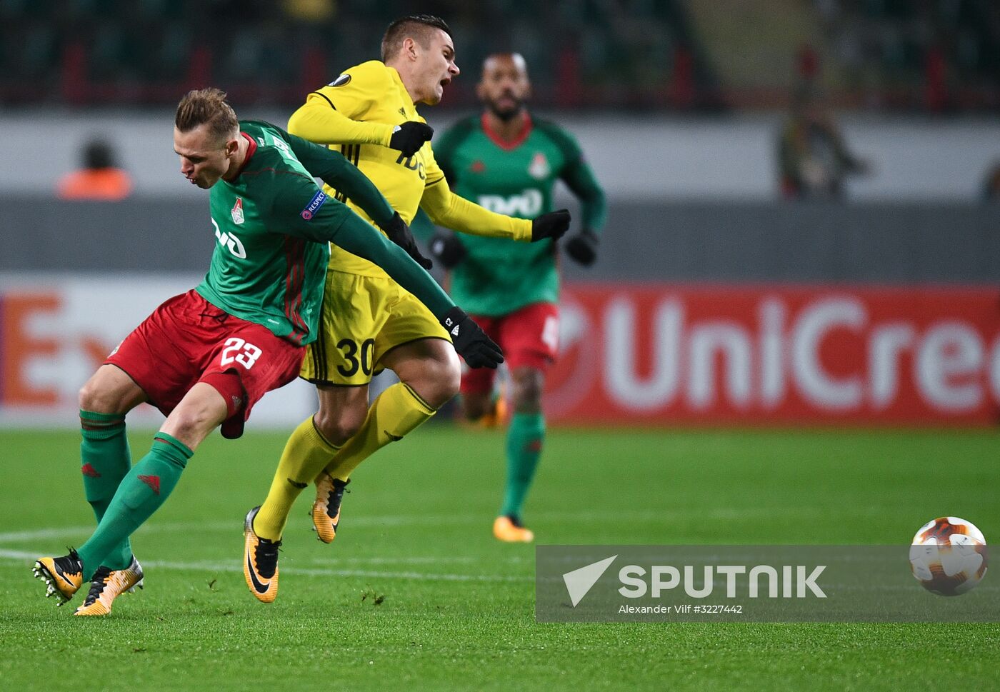 Football. Europa League. Lokomotiv vs. Sheriff