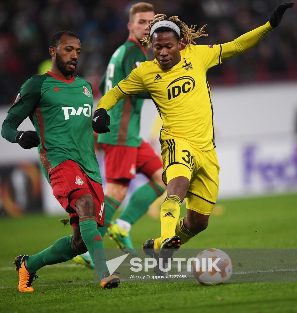 Football. Europa League. Lokomotiv vs. Sheriff