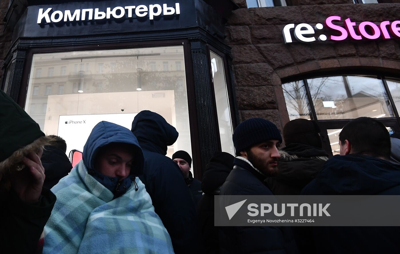 iPhone X goes on sale in Russia