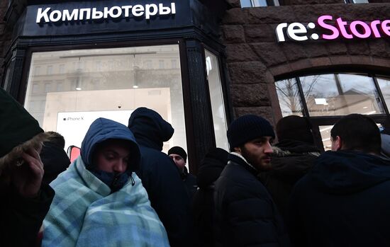iPhone X goes on sale in Russia