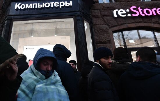 iPhone X goes on sale in Russia
