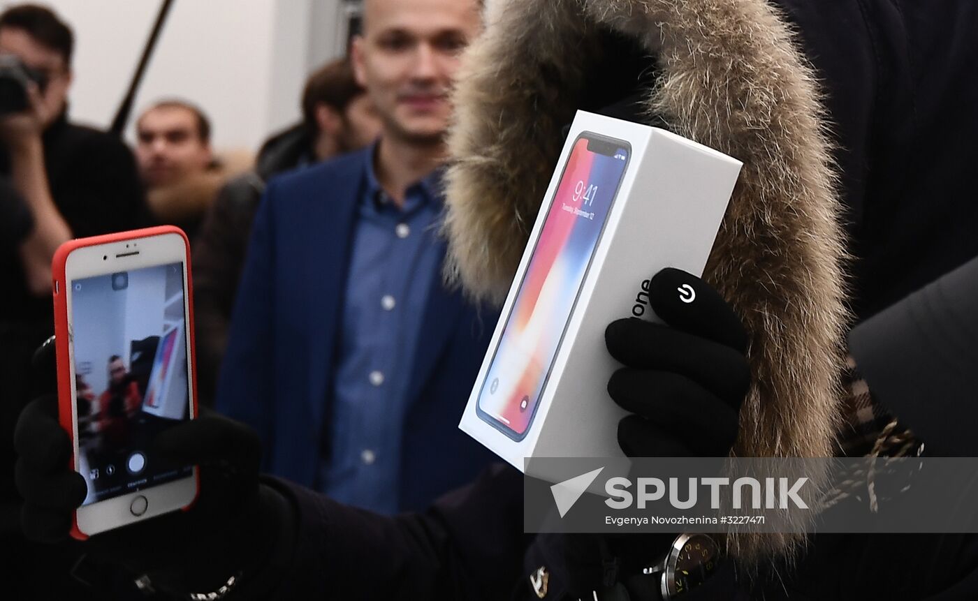 iPhone X goes on sale in Russia