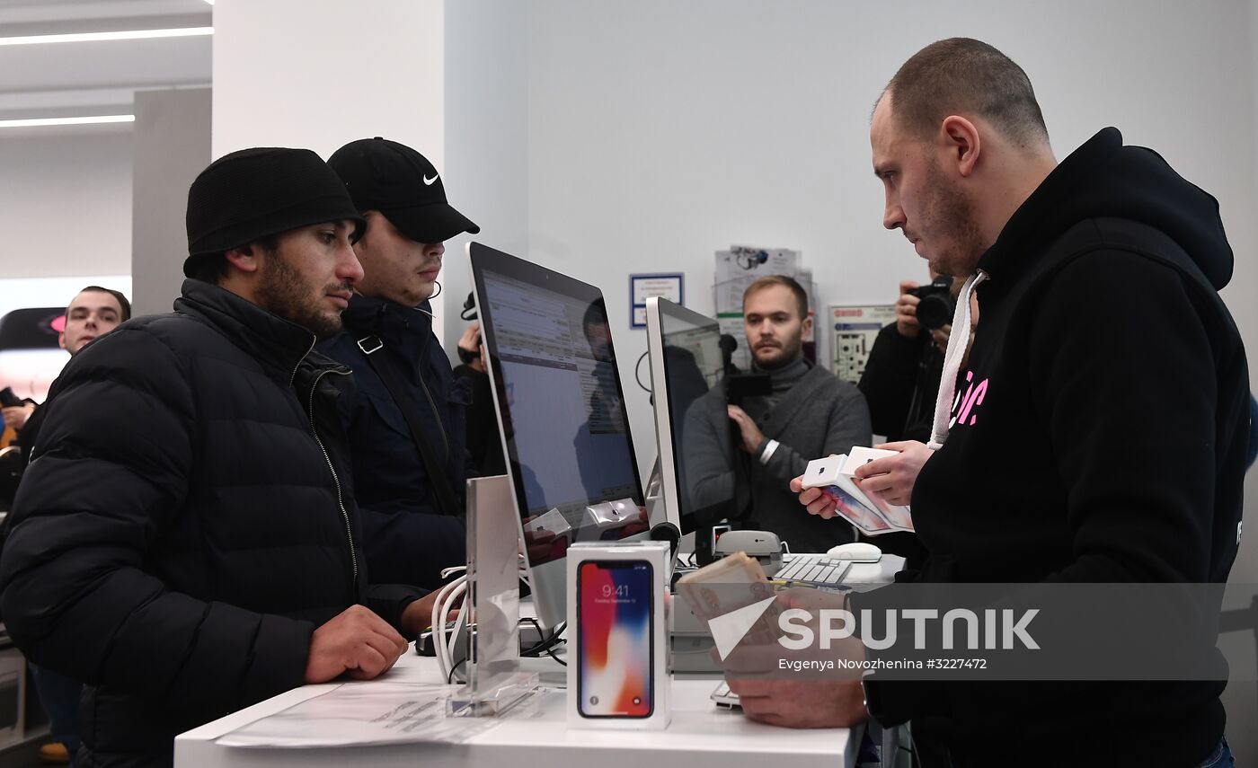 iPhone X goes on sale in Russia