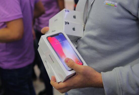 iPhone X goes on sale in Russia