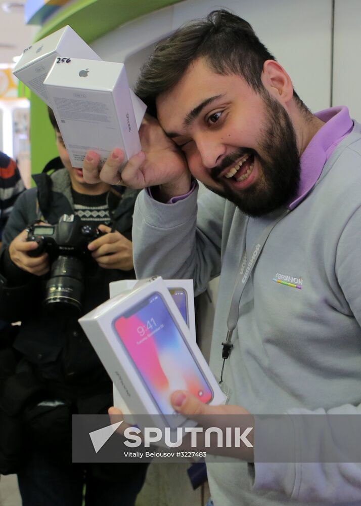 iPhone X goes on sale in Russia