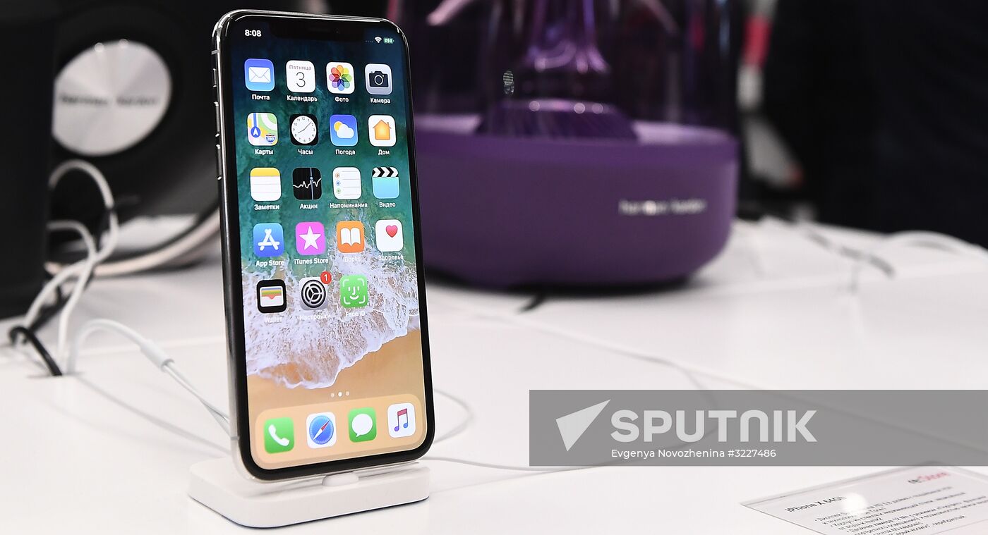 iPhone X goes on sale in Russia