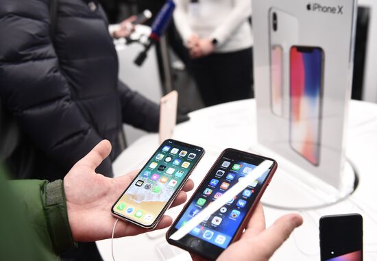 iPhone X goes on sale in Russia