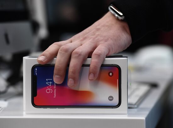 iPhone X goes on sale in Russia