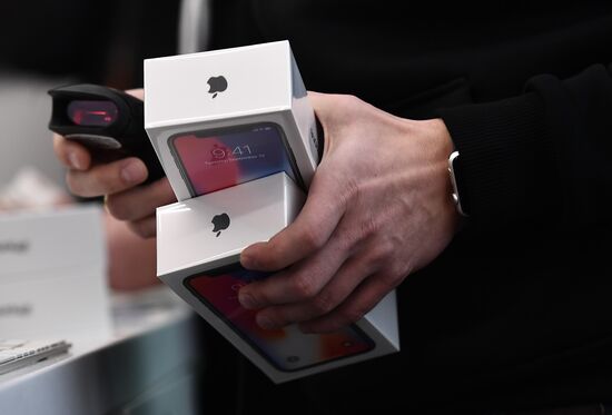 iPhone X goes on sale in Russia