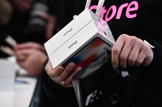 iPhone X goes on sale in Russia
