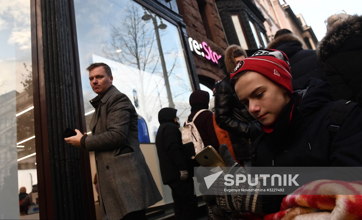 iPhone X goes on sale in Russia