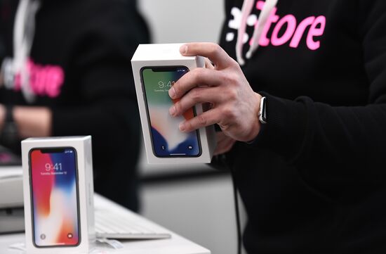 iPhone X goes on sale in Russia