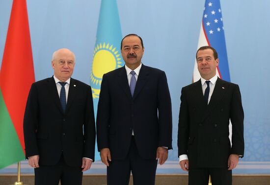 Prime Minister Dmitry Medvedev attends CIS Council of Heads of Government meeting