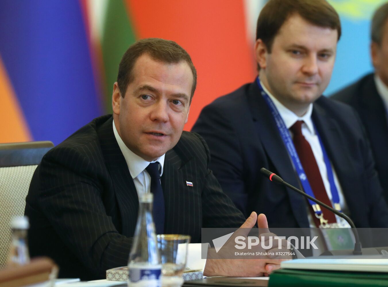 Prime Minister Dmitry Medvedev attends CIS Council of Heads of Government meeting