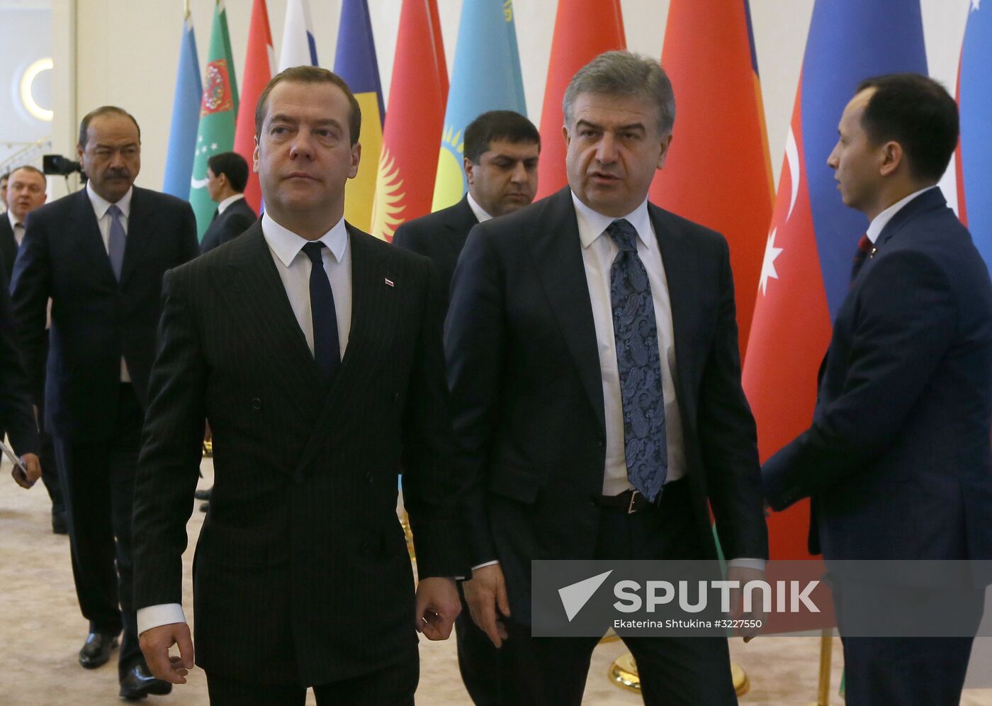 Prime Minister Dmitry Medvedev attends CIS Council of Heads of Government meeting