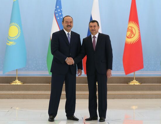 Prime Minister Dmitry Medvedev attends CIS Council of Heads of Government meeting
