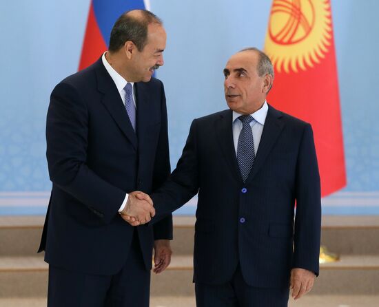 Prime Minister Dmitry Medvedev attends CIS Council of Heads of Government meeting