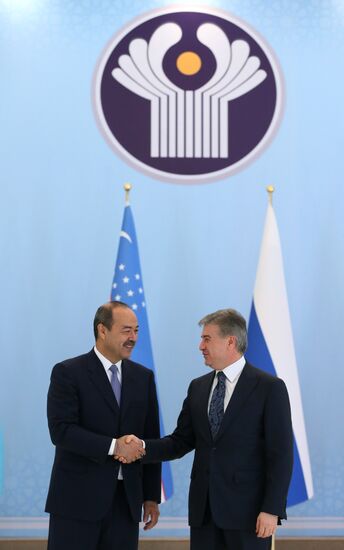 Prime Minister Dmitry Medvedev attends CIS Council of Heads of Government meeting