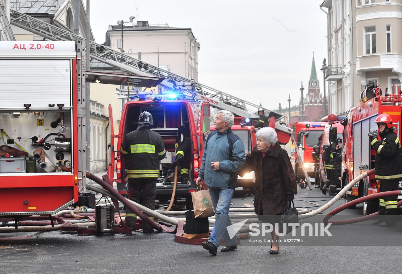 Fire at Pushkin State Museum of Fine Arts