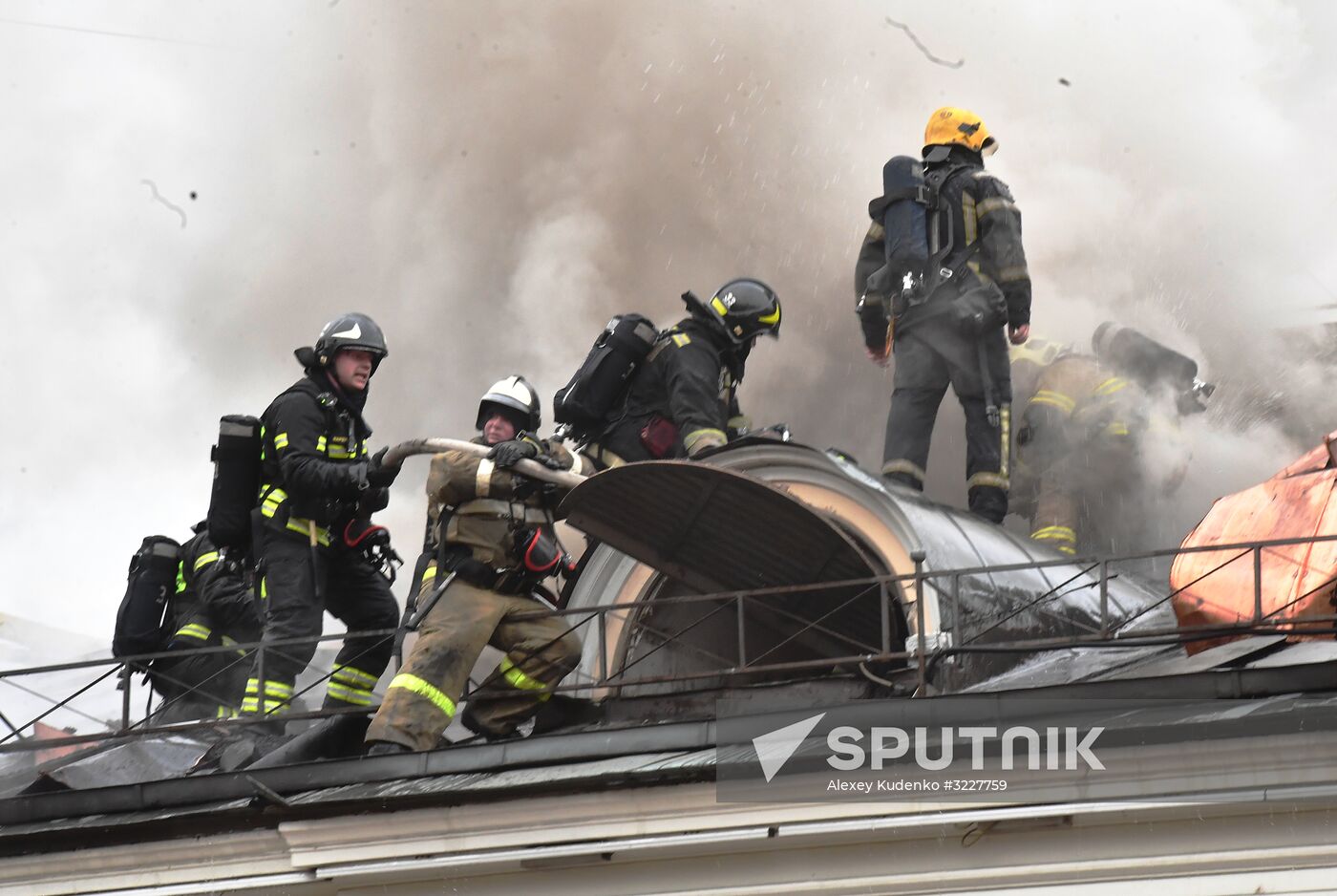 Fire at Pushkin State Museum of Fine Arts