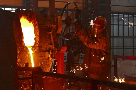 Launching Makeyevsky Foundry in Donetsk